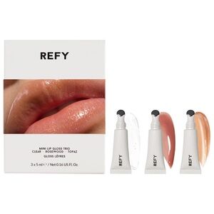 NIB Refy Mini Lip Gloss Trio